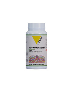 Ashwagandha bio 600 mg – 60 gélules – VIT'ALL+