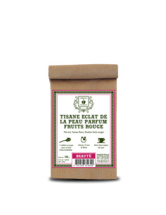 Tisane Éclat de la peau, parfum fruits rouges - 130 g - PÈRE BLAIZE