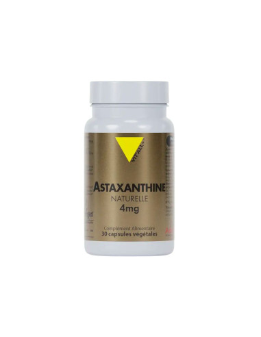 Astaxanthine naturelle 4 mg – 30 capsules – VIT'ALL+