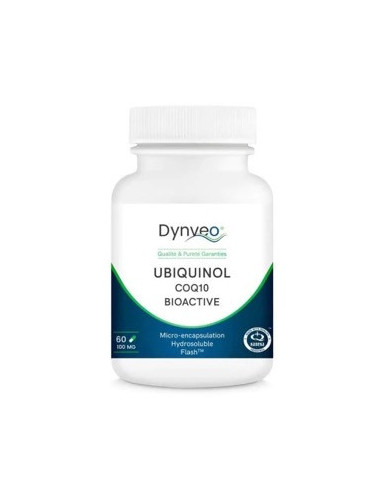 Ubiquinol Kaneka™ (CoQ10 active) – 60 gélules – DYNVEO
