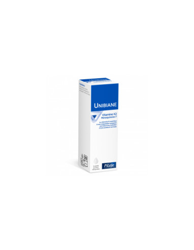 Unibiane vitamine K2 Méniquinone-7 - 20 ml - PILEJE
