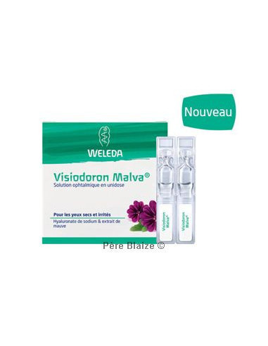Visiodoron malva (dispositif médical) - 20 unidoses de 0,4 ml - WELEDA - ARCH