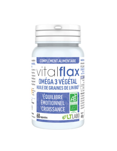 Vital flax BIO - 60 capsules - LT LABO