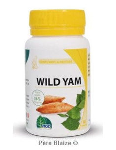 Wild Yam 16% (rhizome, Dioscorea opposita) – 90 gélules – MGD
