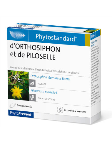 Z -Orthosiphon Piloselle - 30 comprimés - PHYTOSTANDARD - PILEJE