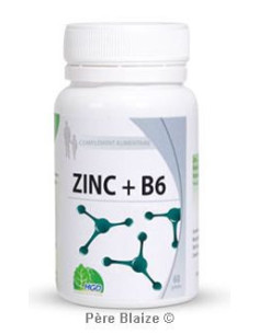 Zinc + B6 – 60 gélules – MGD