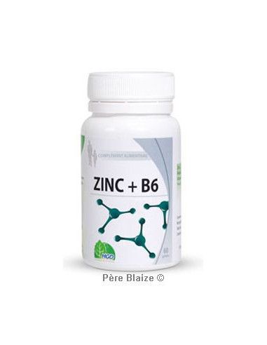 Zinc + B6 – 60 gélules – MGD