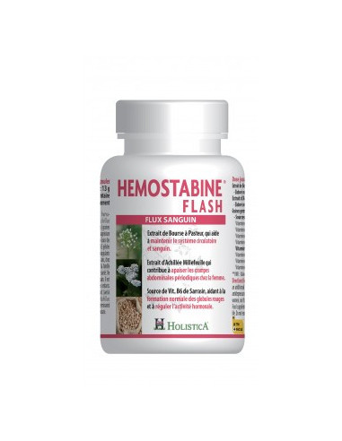 Hemostabine Flash - 30 gélules - HOLISTICA