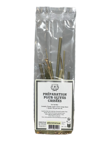 Herbes aromatiques pour olives cassées - 35 g - PÈRE BLAIZE