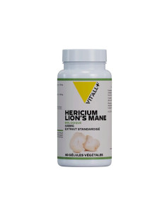 Hericium bio 400 mg extrait standardisé – 60 gélules – VIT'ALL+