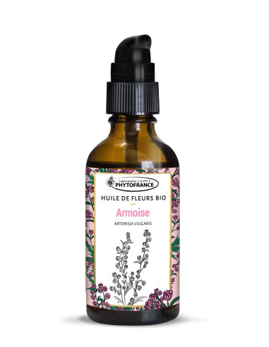 Huile Végétale Armoise BIO - 50 ml - PHYTOFRANCE