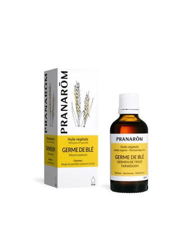 Huile végétale de germe de blé - 50 ml - PRANAROM