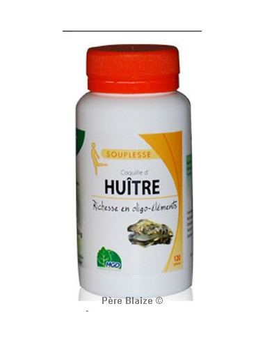 Huître coquille – 120 gélules – MGD