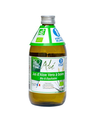 Jus d'Aloé véra BIO - 500 ml - PUR ALOE