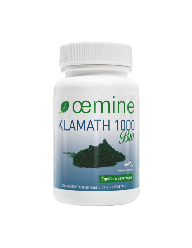 Klamath 1000 – fatigue, anémie – 60 gélules – OEMINE