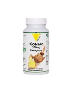 Konjac bio 570 mg – 100 gélules – VIT'ALL+
