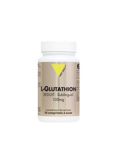 L-Glutathion 100 mg sublingual – 30 comprimés à sucer – VIT'ALL+