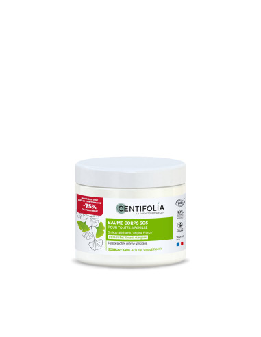 Baume corps SOS pour toute la famille bio – Pot 200 ml – CENTIFOLIA