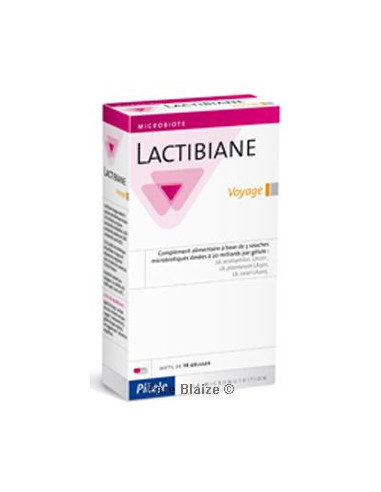 Lactibiane voyage - 14 gélules - PILEJE 