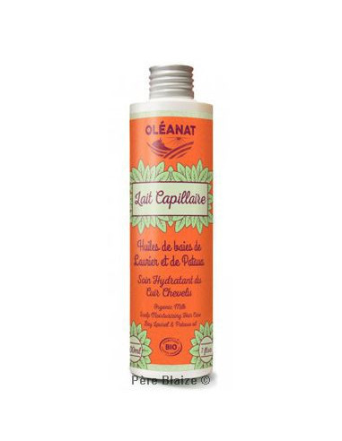 Lait capillaire apaisant au Laurier et Pataua - 200 ml - OLEANAT