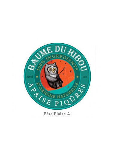 Baume du Hibou - Apaise piqûres BIO - 30 ml - OLEANAT