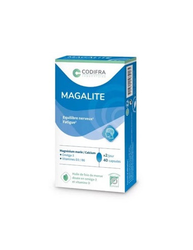 Magalite - 40 capsules - CODIFRA