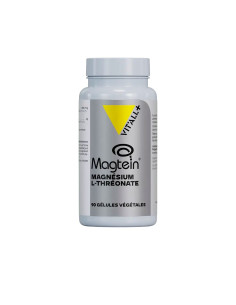 Magnésium L-Thréonate Magtein® – 90 gélules végétales – VIT'ALL+