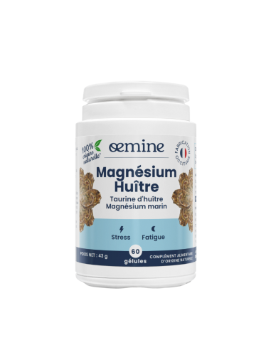 Magnésium huître – 60 capsules – OEMINE - ARCH