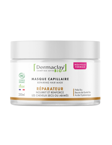 Masque capillaire réparateur - 250 ml - DERMACLAY