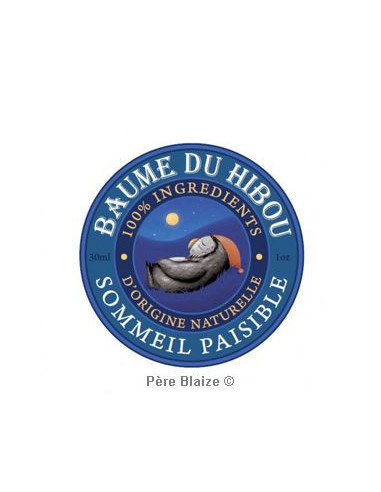 Baume du Hibou - Sommeil paisible BIO - 30 ml - OLEANAT
