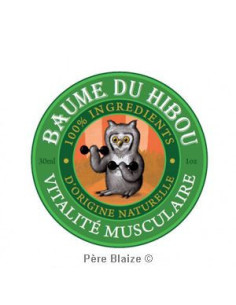 Baume du Hibou - Vitalité musculaire BIO - 30 ml - OLEANAT
