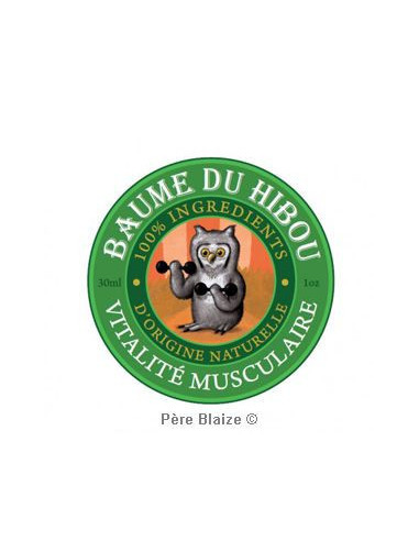 Baume du Hibou - Vitalité musculaire BIO - 30 ml - OLEANAT