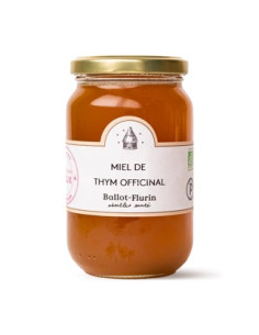 Miel de thym officinal de Sitia sur l'île de Crète – 480 g – BALLOT-FLURIN