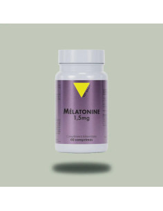 Mélatonine + Vitamine B6 – 60 comprimés – VIT'ALL+