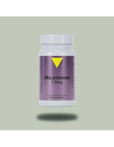 Mélatonine + Vitamine B6 – 60 comprimés – VIT'ALL+