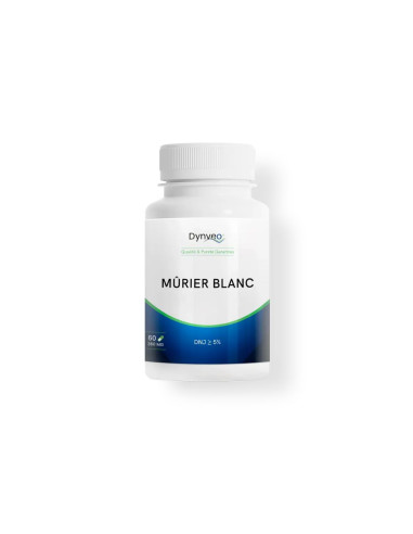 Mûrier blanc titré 5% DNJ – 60 gélules – DYNVEO