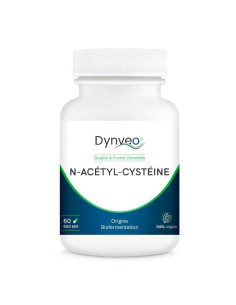 N-acétylcystéine (NAC) pure 600 mg – 60 gélules – DYNVEO