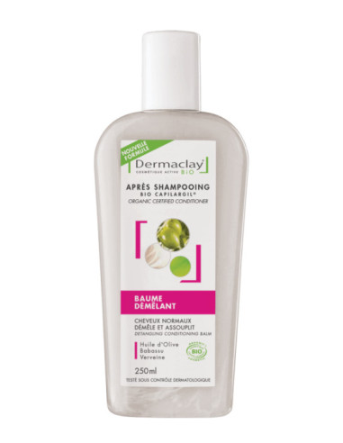 Baume démêlant BIO après-shampooing - 250 ml - DERMACLAY