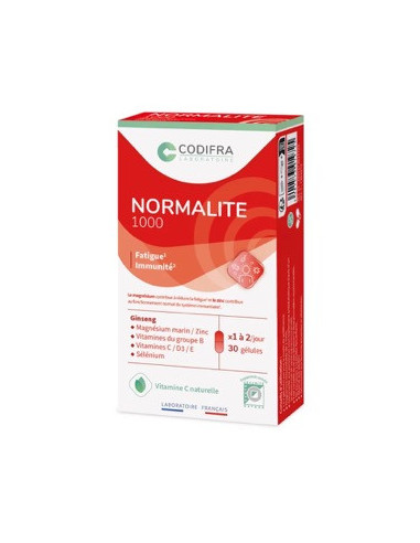 Normalite 1000 - 30 gélules - CODIFRA