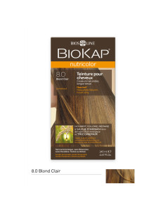 Nutricolor - Blond clair 8.0 - 140 ml - BIOKAP