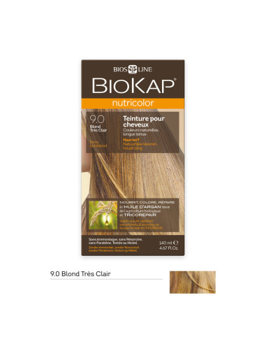 Nutricolor - Blond très clair 9.0 - 140 ml - BIOKAP