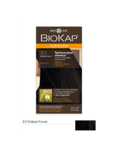 Nutricolor - Châtain foncé 3.0 - 140 ml - BIOKAP