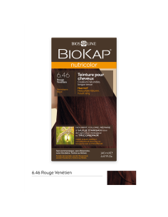 Nutricolor - Rouge vénitien 6.46 - 140 ml - BIOKAP