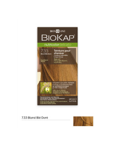 Nutricolor delicato - Blond blé doré 7.33 - 140 ml - BIOKAP
