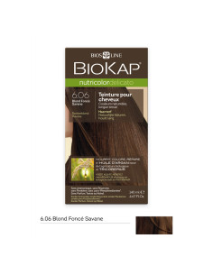 Nutricolor delicato - Blond foncé havane 6.06 - 140 ml - BIOKAP