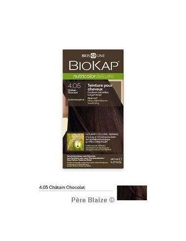 Nutricolor delicato - Châtain chocolat 4.05 - 140 ml - BIOKAP