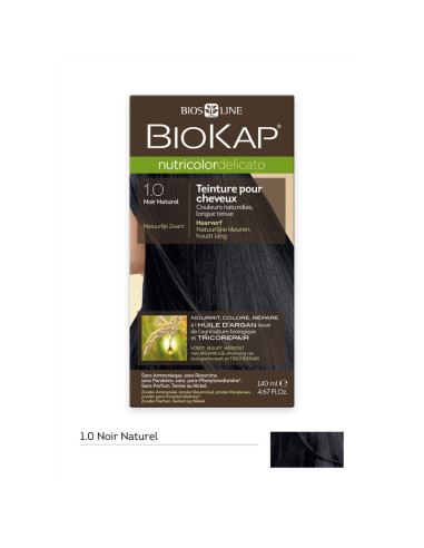 Nutricolor delicato - Noir naturel 1.0 - 140 ml - BIOKAP