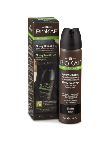 Nutricolor delicato - Spray retouche - Noir - 75 ml - BIOKAP