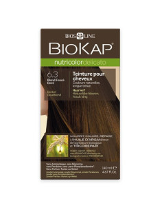 Nutricolor delicato rapid - Blond foncé doré 6.3 - 135 ml - BIOKAP