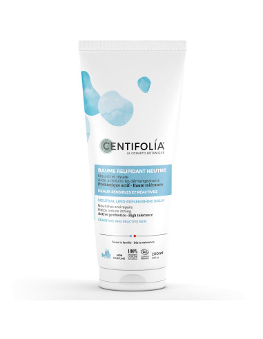 Baume relipidant neutre bio – Tube 200 ml – CENTIFOLIA